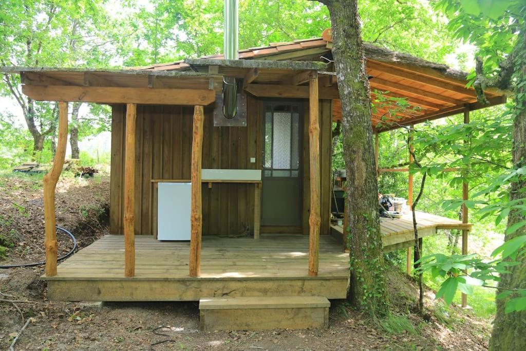 Cabane Au Coeur De La Foret Des Landes De Gascogne Belin-Beliet Экстерьер фото